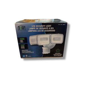 Home Zone MK-SC0108 Motion Activated Security Light (1600041) New!